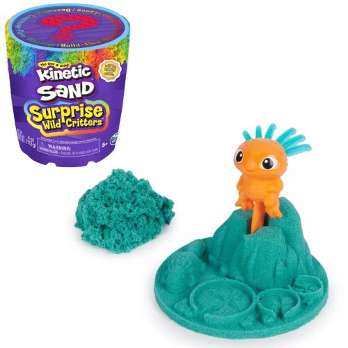 Kinetic Sand Wild Critters meglepetés homok szett