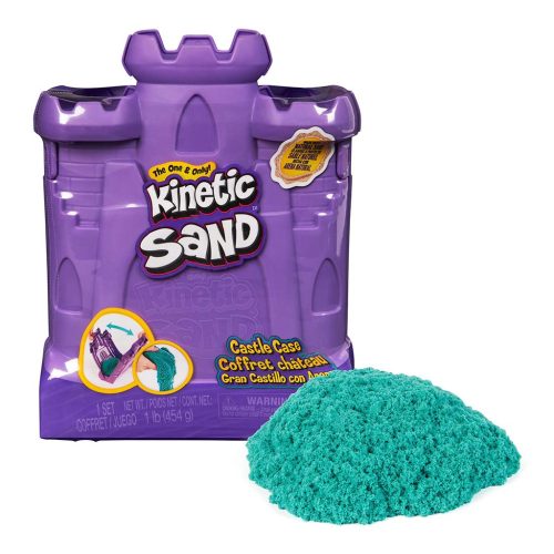 Kinetic Sand: Castle Case homokgyurma szett 454g