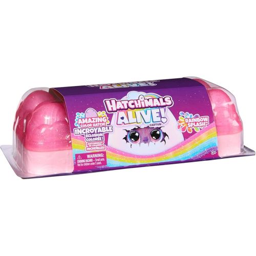 Hatchimals Alive! : Tojástartó meglepetés figurákkal - Rainbow Splash