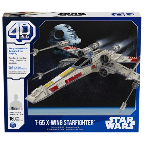 Star Wars: T-65 X-wing Starfighter űrhajó 4D 160db-os puzzle