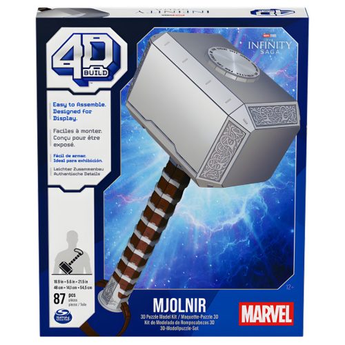 Marvel: Thor kalapácsa - Mjolnir 4D puzzle 87db-os