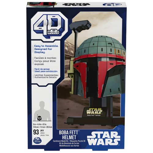 Star Wars: Boba Fett sisak 4D 93db-os puzzle