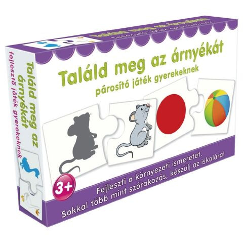 Találd meg az árnyékát párosító játék