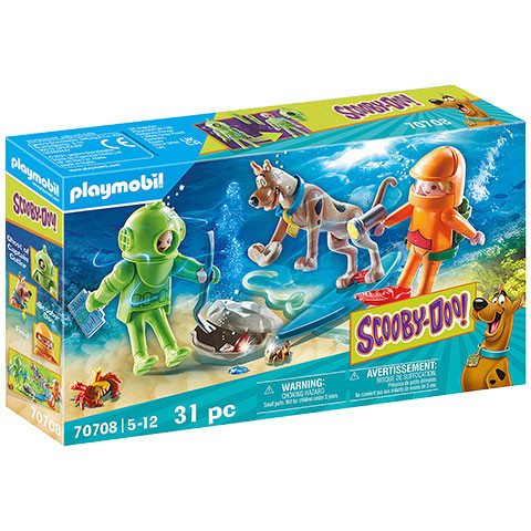 Playmobil 70708 - SCOOBY-DOO A Cutler kapitány szelleme kaland