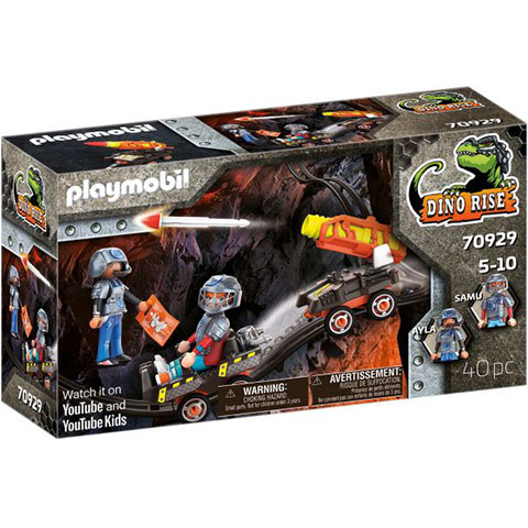 Playmobil 70929 - Dino Rise - Mine Rakétakocsi