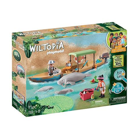 Playmobil 71010 - Wiltopia Hajókirándulás a lamantinokhoz