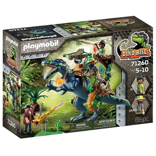 Playmobil 71260 Dínó csata: Spinosaurus harci dino nyílvetővel