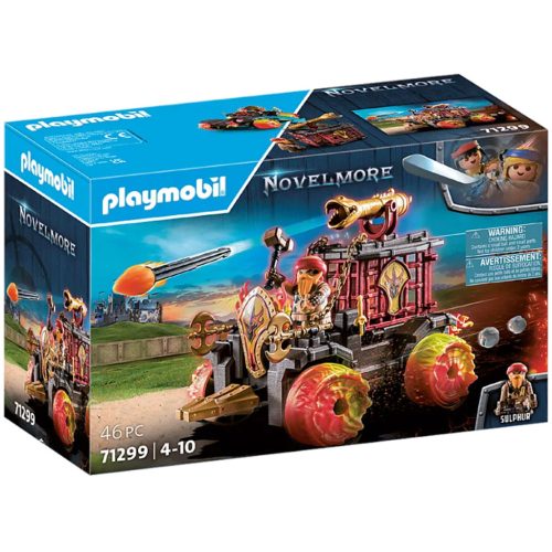 Playmobil 71299 - Novelmore - Burnham lovagok tüzes harci kocsija