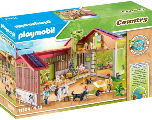 Playmobil 71304 - Nagy farm háziállatokkal és daruval