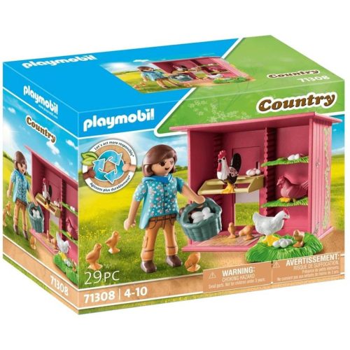 Playmobil 71308 - Tyúkól csibékkel