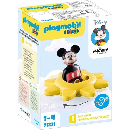 Playmobil 71321 - 1.2. 3 Disney: Mickey napocskás csörgője - kockavaros