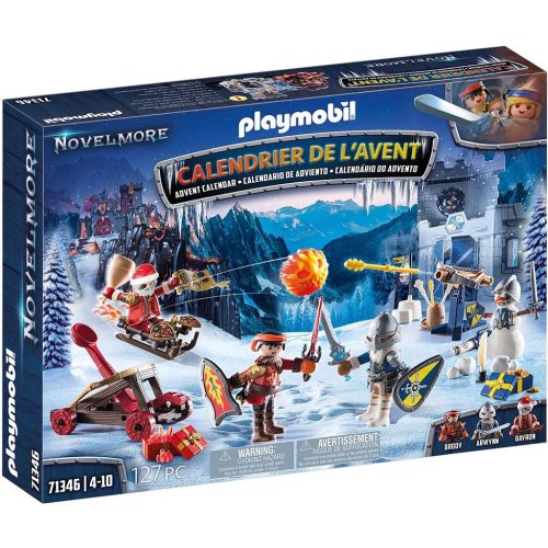 Playmobil 71346 - Adventi naptár: Novelmore - hógolyó csata