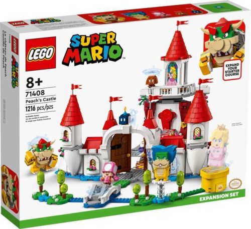 LEGO Super Mario 71408 - Peach kastélya kiegészítő szett