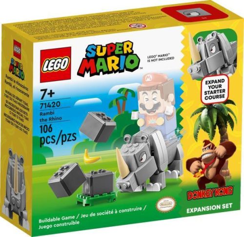 LEGO Super Mario 71420 - Rambi az orrszarvú kiegészítő szett