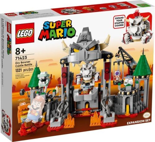 LEGO Super Mario 71423 - Csata Dry Bowser kastélyában kiegészítő szett