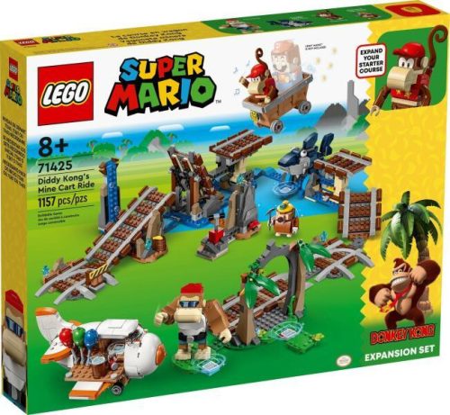 LEGO Super Mario 71425 - Diddy Kong utazása a bányacsillében kiegészítő szett