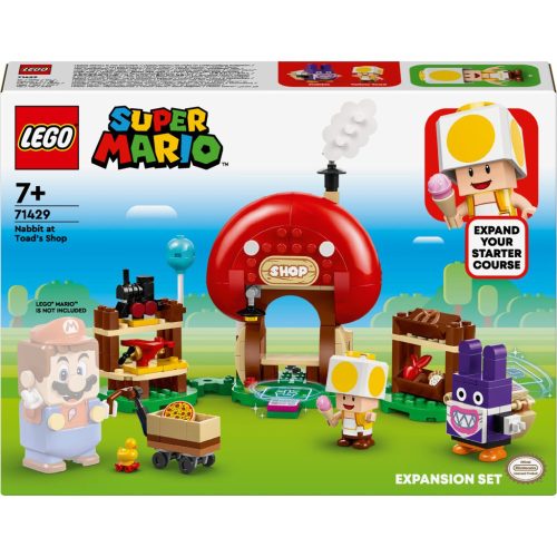 LEGO Super Mario  71429 - Nabbit Toad boltjánál kiegészítő szett