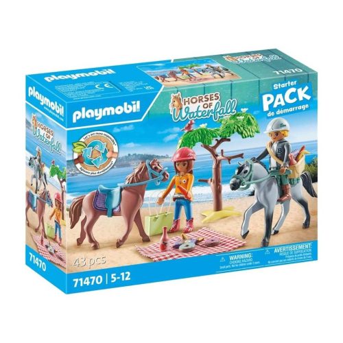 Playmobil 71470 - Tengerparti lovaglás Ameliaval és Bennel