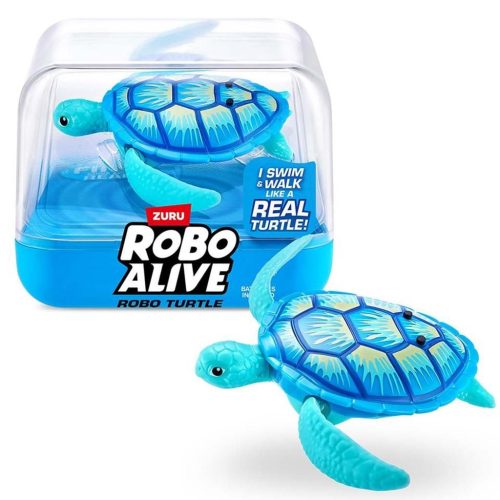 Alive: Robo Turtle robot teknősbéka többféle változatban 1db