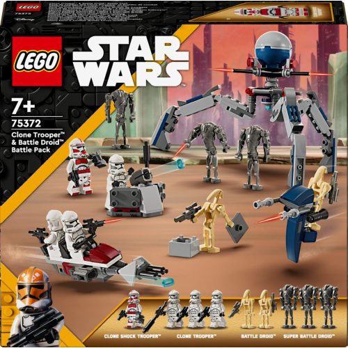 LEGO Star Wars 75372 - Klónkatona és harci droid csomag