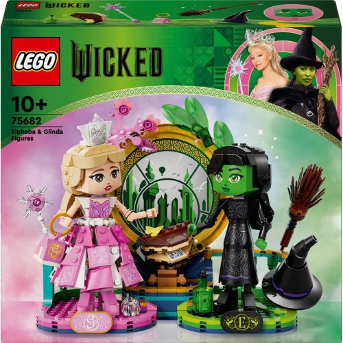 LEGO Wicked 75682 - Elphaba és Glinda figurák