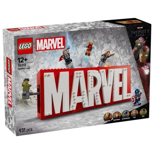 LEGO Super Heroes 76313 - MARVEL logó és minifigurák