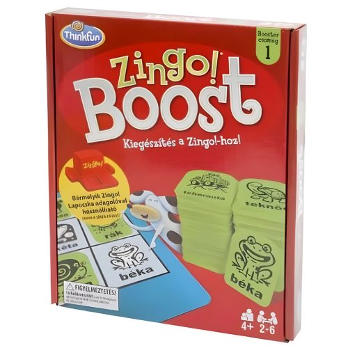 Thinkfun: Zingo! Boost kiegészítő társasjáték