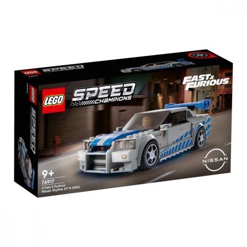 LEGO Speed Champions 76917 - 2 Fast 2 Furious Nissan Skyline GT-R (R34)