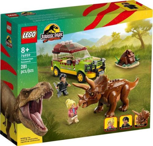 LEGO Jurassic World 76959 - Triceratops kutatás