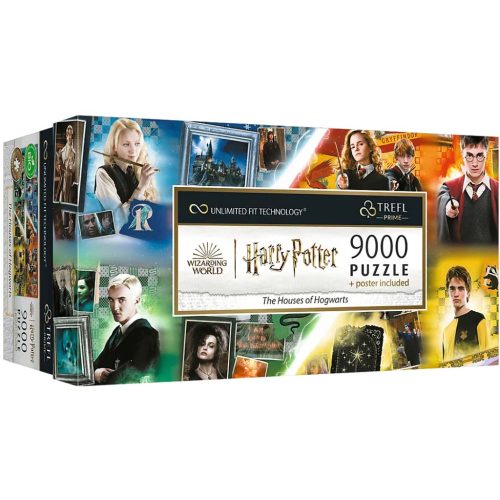 Harry Potter: A házak a Roxfortban 9000db-os UFT puzzle