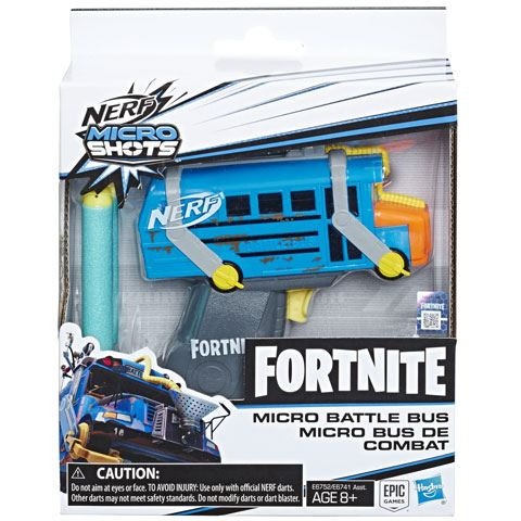 HASBRO NERF: FORTNITE MICRO BATTLE BUS SZIVACSLÖVŐ FEGYVER 