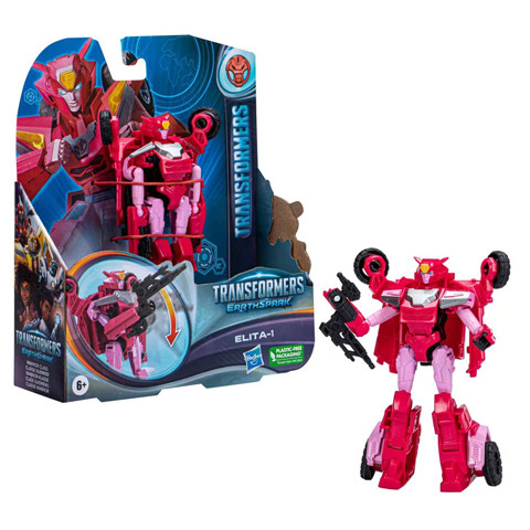 Hasbro Transformers: Earthspark Warrior - Elita-1 átalakítható robot figura - Hasbro 