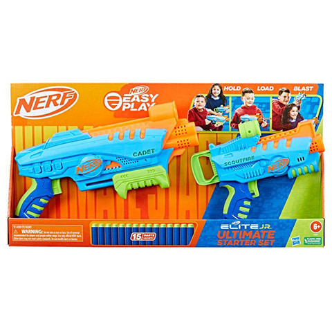 Hasbro Nerf Elite Junior Ultimate Kezdő szett 2 fegyverrel és 15 lövedékkel - Hasbro 