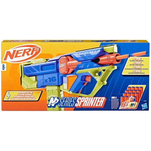 Nerf: N-Series: Sprinter szivacslövő 16db tölténnyel - Hasbro