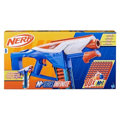 Nerf: N-Series: Infinite szivacslövő 80db tölténnyel - Hasbro