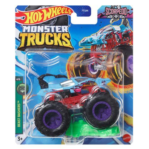 Hot Wheels Monster Trucks: Scorpedo kisautó 1/64