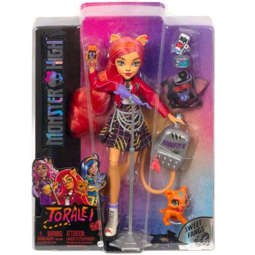 Monster High: Toralei baba kiegészítőkkel - Mattel