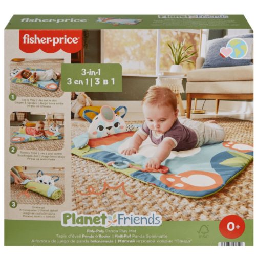 Fisher-Price: Pandamatrac összetekerhető játszószőnyeg