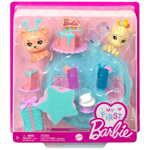 Mattel Barbie: Első Barbie-m születésnapi party játékszett - Mattel 