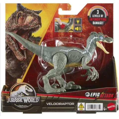 Jurassic World Velociraptor figura