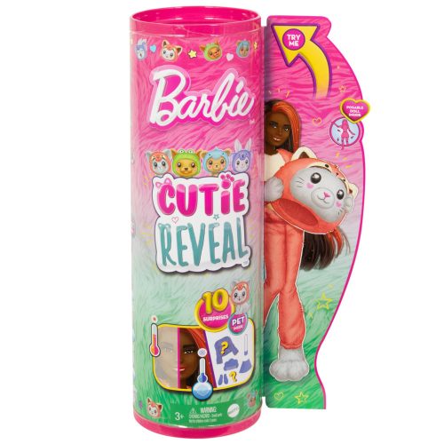 Barbie Cutie Reveal meglepetés baba - Cica - Panda (6. sorozat)