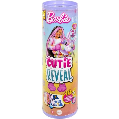 Barbie: Cutie Reveal Meglepetés baba - Nyuszi - Mattel