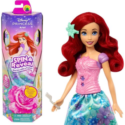 Disney Hercegnők: Varázslatos Meglepetés Ariel baba - Mattel