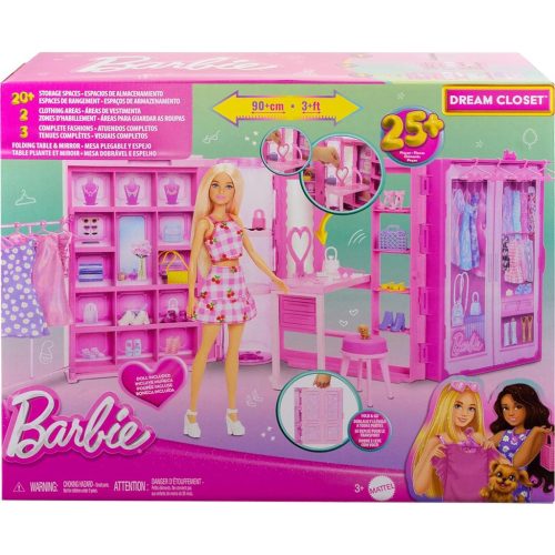 Barbie: Álom Öltözőszoba szett - Mattel