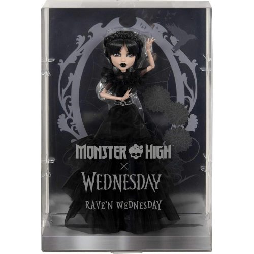 Monster High x Wednesday: Wednesday baba báli ruhában