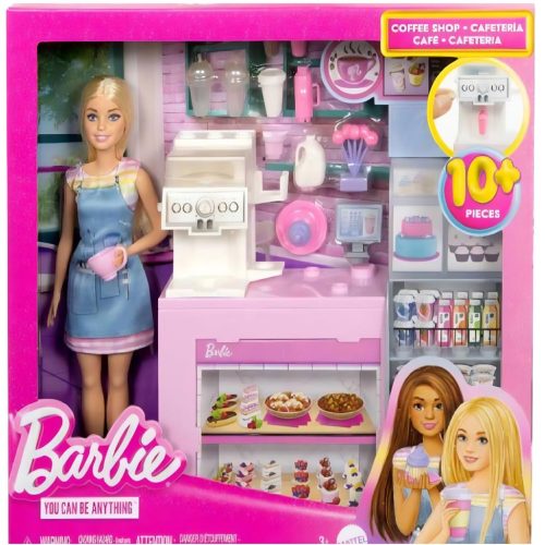 Barbie kávézó játékszett