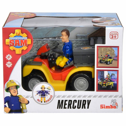 Simba Toys: Sam, a tűzoltó - Mercury Quad figurával