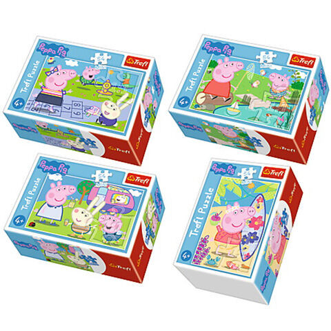 TREFL- Peppa malac legszebb napja 54db-os mini puzzle