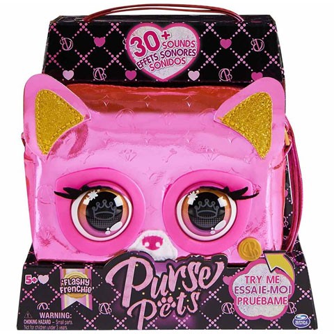 Purse Pets : Flashy Frenchie interaktív táska -Spin Master