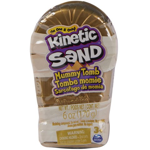 Kinetic Sand : Múmia szarkofág homokgyurma játékszett - Spin Master 